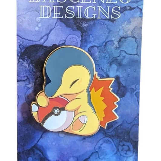 Cyndaquil Hard Enamel Pin